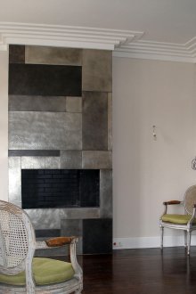 Διακοσμητική βαφή τζάκι