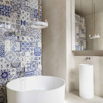 Πλακάκι 2019 με μοτίβο