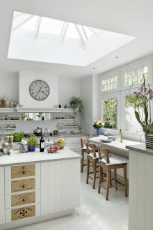 Γαλλική κουζίνα σε ιδιωτική κατοικία