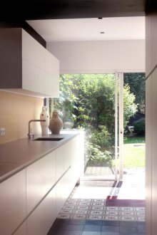 Μικρή κουζίνα σε ιδιωτικό σπίτι