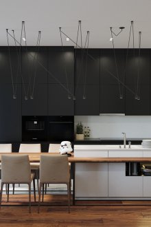 Αρθρωτή κουζίνα σε ιδιωτική κατοικία