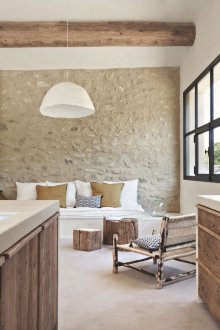 Μεσογειακή κουζίνα σε ιδιωτικό σπίτι