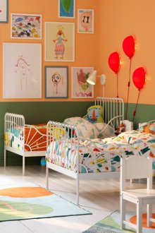Decor of a children's room for a girl