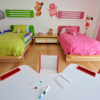 Παιδικό δωμάτιο για δύο κορίτσια