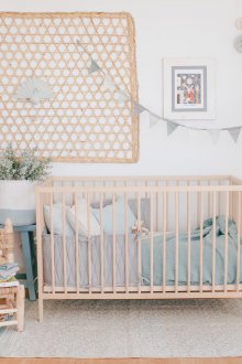 Παιδικό δωμάτιο για κορίτσια σε οικολογικό στυλ