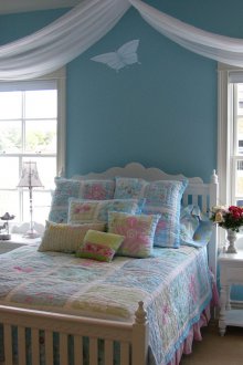 Παιδικό δωμάτιο για το κορίτσι μπλε