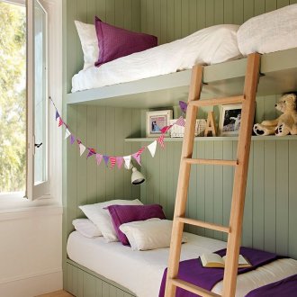 Διακόσμηση δωματίου για ένα κορίτσι