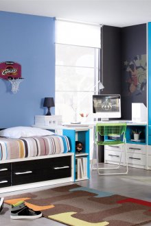 Παιδικό δωμάτιο για ένα αγόρι σε θέμα μπάσκετ