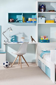 Παιδικό δωμάτιο για ένα αγόρι με αρθρωτά έπιπλα