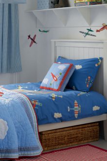 Παιδικό δωμάτιο για ένα αγόρι με αεροπλάνα