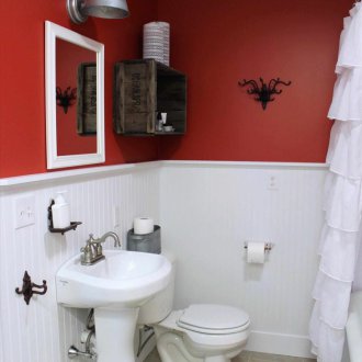 Επισκευάστε το κόκκινο λουτρό