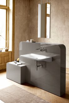 Καθρέφτης μπάνιου σε βάσεις