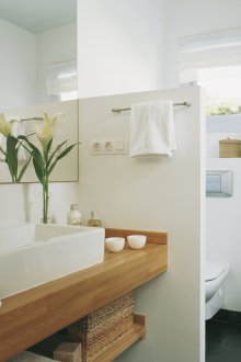 Πλατεία καθρέφτη μπάνιου