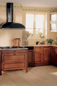 Provence κουζίνα από συμπαγές ξύλο