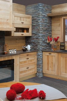 Στερεά κουζίνα σαλέ