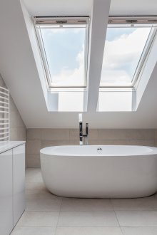 Συνδυασμένο μπάνιο στο σπίτι