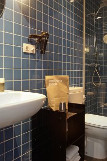 Συνδυασμένο μπάνιο μπλε