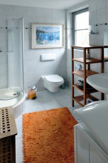 Συνδυασμένο μπάνιο με παράθυρο