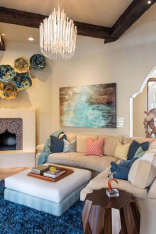 Ογκομετρική εικόνα στο σαλόνι