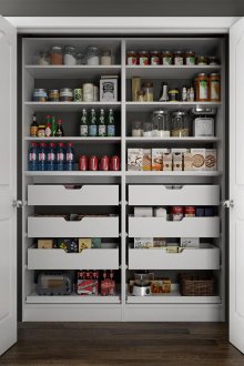 Σύστημα αποθήκευσης στο ντουλάπι