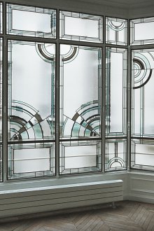 Βιτρώ σε παράθυρο κόλπων