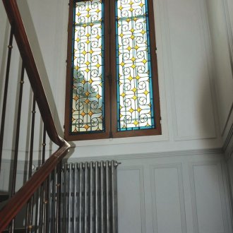 Βιτρώ γυαλί με ρόμβους