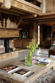 Σόμπα τζάκι στο εσωτερικό