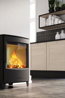 Η σόμπα στο εσωτερικό είναι μικρή