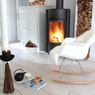 Σόμπα σιδερένια στο εσωτερικό