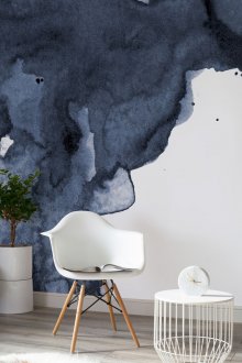 Dessins abstraits sur le mur