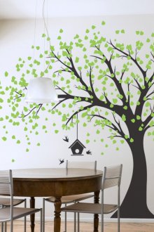 Σχεδίαση ενός δέντρου στον τοίχο