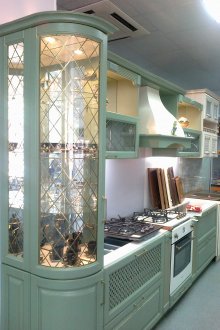 Βιτρώ υαλοκαθαριστήρων στην κουζίνα