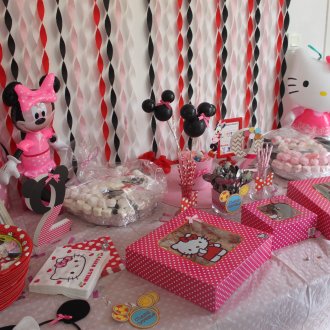 Hello Kitty Παιδικό Party Table Διακόσμηση