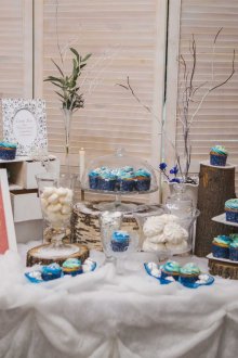 Διακόσμηση τραπέζι διακοπών για παιδιά στο θέμα του διαστήματος