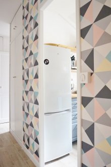 Μοντέρνα διακόσμηση διαδρόμου