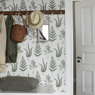 Διακόσμηση του διαδρόμου με ταπετσαρία βινυλίου