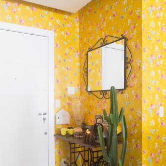 Διακόσμηση με κίτρινο διάδρομο