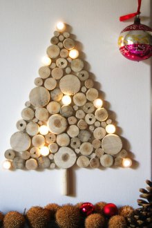 Διακόσμηση διαμερίσματος ενός δωματίου για το νέο έτος με περικοπές