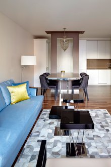 Amueblando un apartamento de una habitación 2019