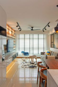 Επιπλώσεις και σχεδιασμός διαμερίσματος στούντιο