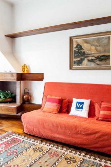 Επιπλωμένο διαμέρισμα στούντιο με τζάκι