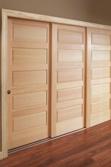 Δρυς συρόμενη ντουλάπα