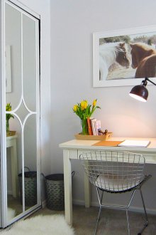 Γαλλικού τύπου συρόμενη ντουλάπα