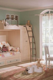 Παιδικό δωμάτιο με έπιπλα από την Προβηγκία