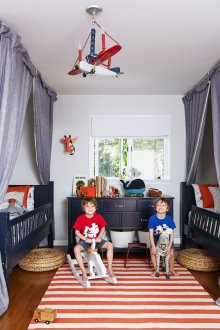 Δωμάτιο με παιδιά στην αίθουσα Provence με χαλί