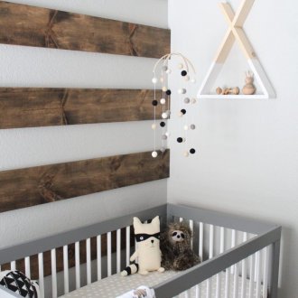 Παιδικό δωμάτιο στο στυλ της Προβηγκίας για το μωρό