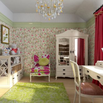 Δωμάτιο με παιδιά στην ταράτσα της Προβηγκίας