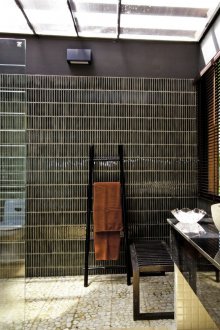 Art Nouveau μπάνιο με ντους