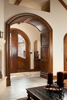 Ξύλινη εσωτερική αψίδα