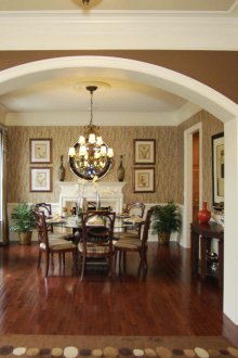 Εσωτερική αψίδα στο σαλόνι